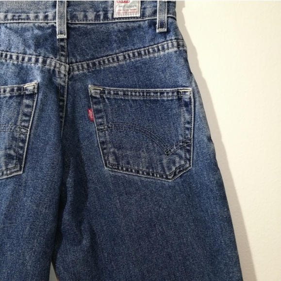 Levi's Dry Goods Two Horse Cropped  Jeans Size 8 - Picture 9 of 16